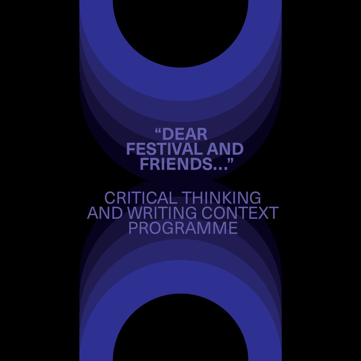 Dear Festival and Friends | Αfterthoughts |  Programme’s Working Group 17:00 (60’) | Kυριακή 01.10